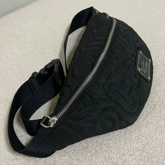 Marc Jacobs Quilted Black Belt/Body Bag - Picture 3 of 14